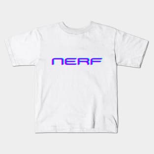 nerf, gamers t-shirt Kids T-Shirt